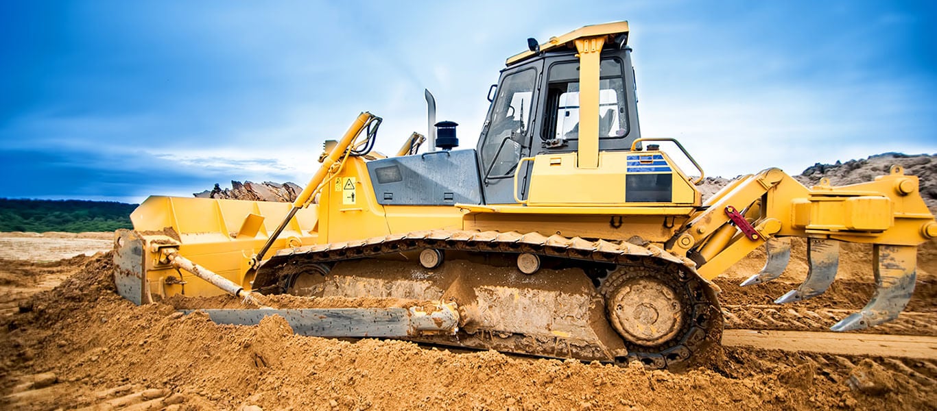 Dozer Moving Dirt